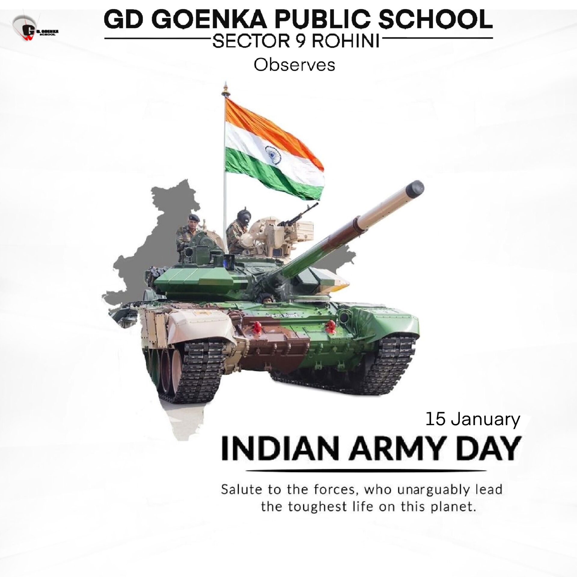 INDIAN ARMY DAY GD Goenka Rohini